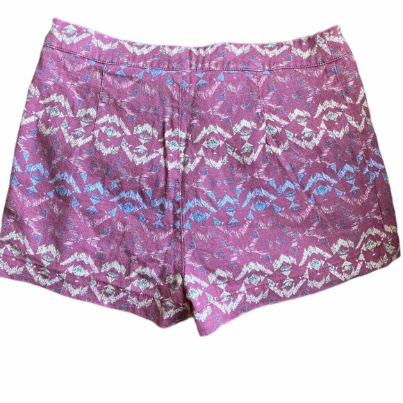 Free People‎ Wild Plum shorts pink/purple print size 0 - Picture 7 of 7